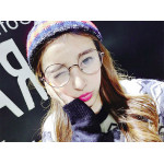 穿搭不可少飾品眼鏡【防護兼造型時尚媽媽少女大童系列】四季好搭配件不可少~明星款,金屬眼鏡框造型眼鏡/大框圓形眼鏡/時尚精品